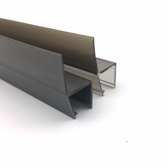Bathroom Glass Door Magnetic PVC Waterproof Seal Strip