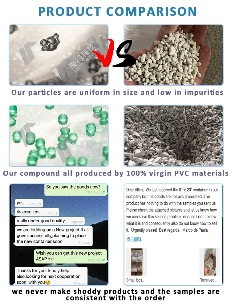 Rigid Plastic Pellets PVC Compound Granule Price for Pipe Fittings