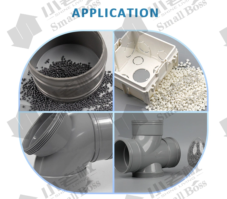 Injection Hard PVC Compound Granules for High Quality Pipe Fittings