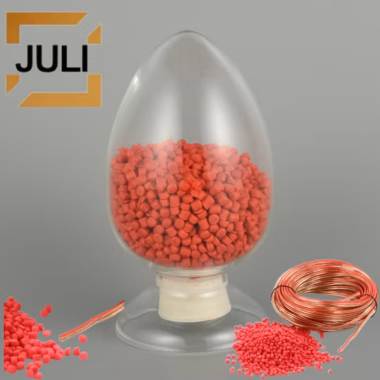 La Chine fabricant de câbles en PVC de haute qualité composé de granulés flexibles en PVC pour les câbles et les fils
