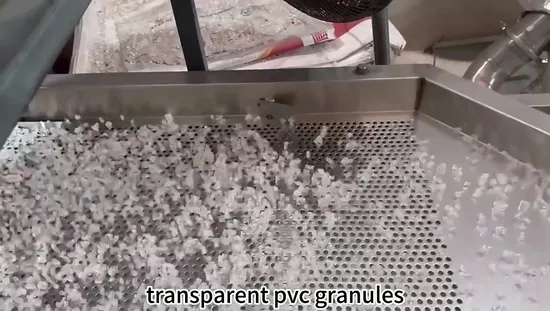 Granules de matière première en PVC Granules vierges en PVC PVC pour botte de pluie, matière première de chaussure pour câble